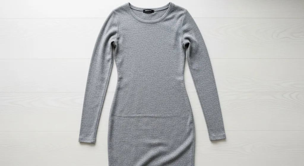 long sleeve bodycon dress casual